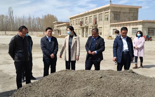 黨委書記、董事長(zhǎng)劉興斌到金塔縣調(diào)研